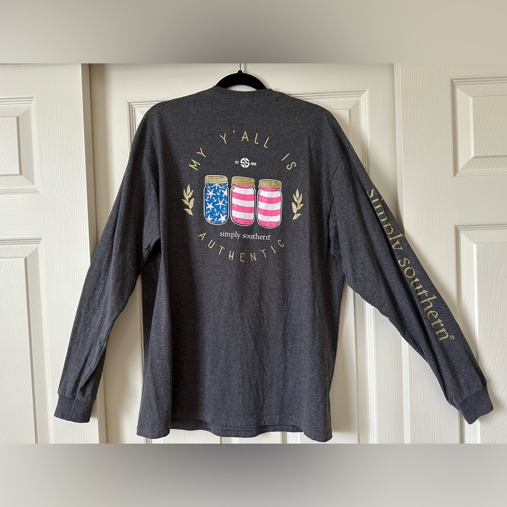 Simply Southern long sleeve cotton shirt. Only worn twice!